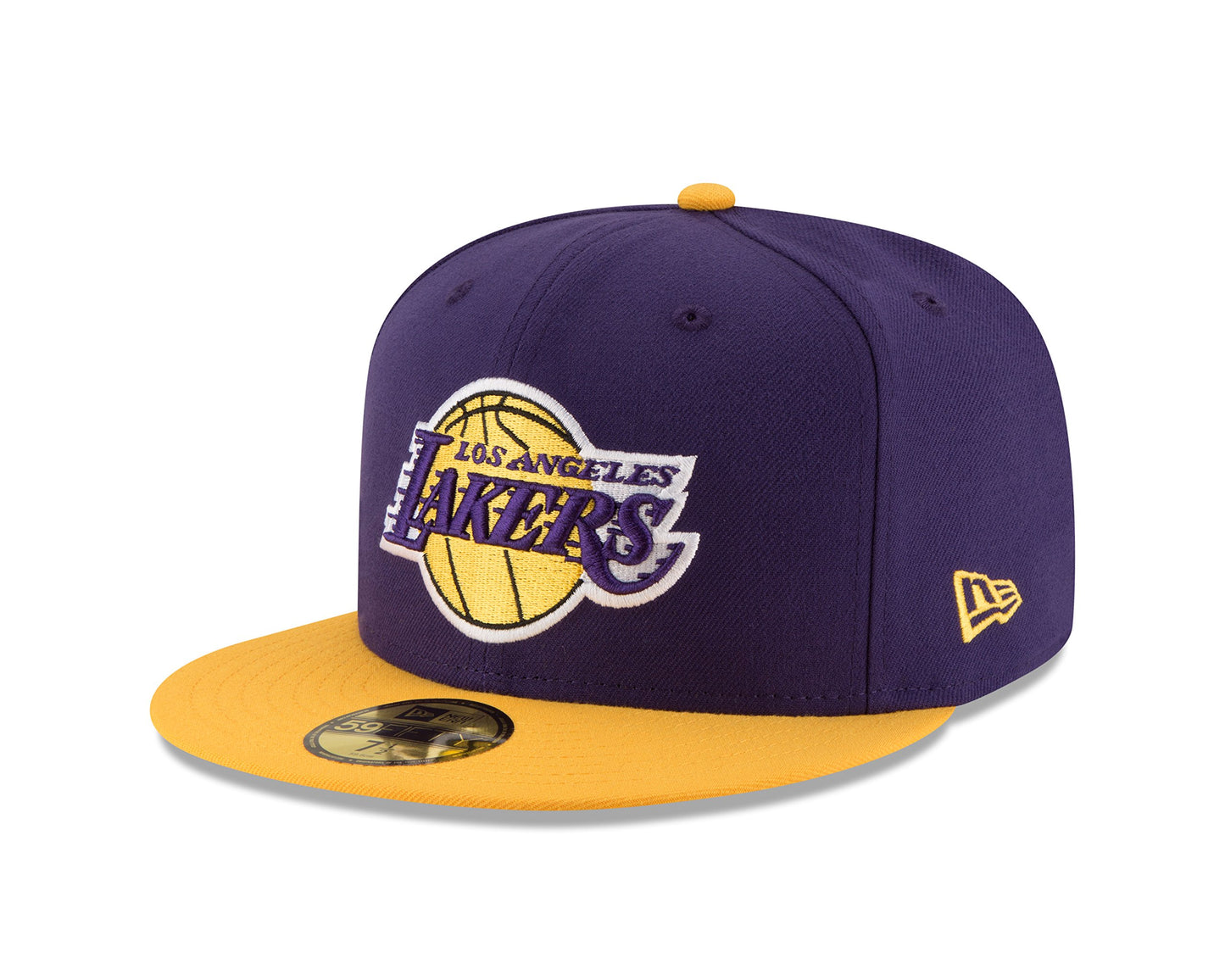 NBA Los Angeles Lakers Mens 2-Tone 59FIFTY Fitted Cap 7 Purple