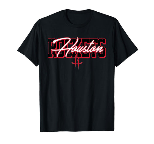NBA Houston Rockets Blockletter Script T-Shirt