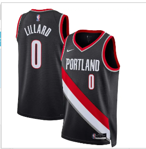 NBA Portland Trail Blazers Icon Edition Jersey - Damian Lillard